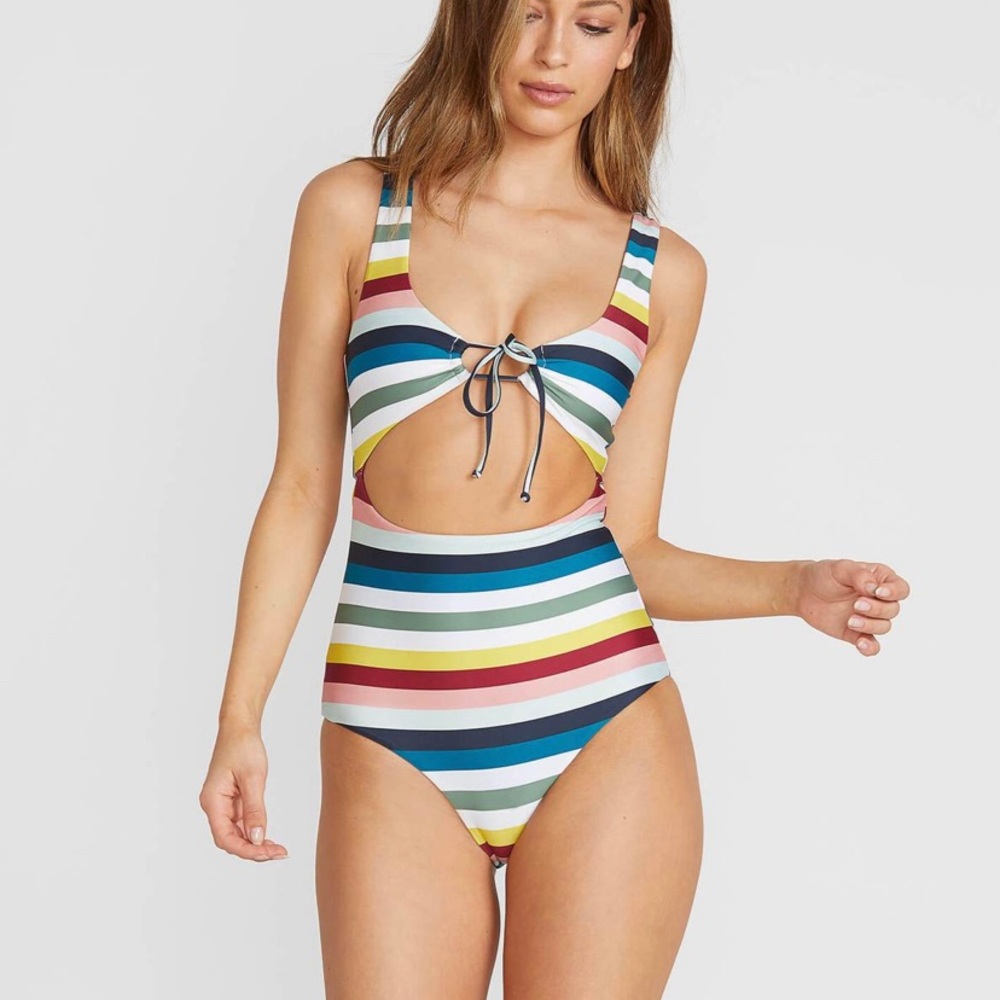 Volcom Swimsuit: Rainbow Slight One-Piece